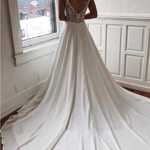 Boho Wedding Dress- Never Used!